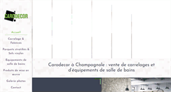 Desktop Screenshot of carodecor-carrelage.fr